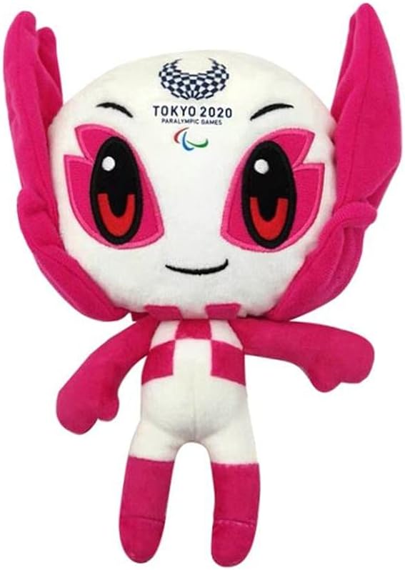 ZQSM Someity, The Pink Mascot of The 2020 Tokyo Paralympic Games, 40cm and 25cm for Family and Friends 15.75 inches high