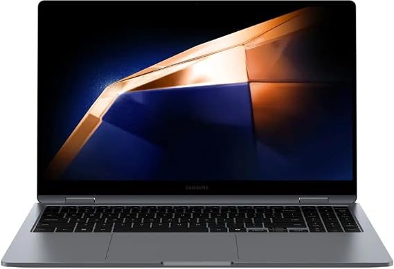 Samsung Galaxy Book4 2-in-1 Laptop / 15.6" FHD AMOLED Touch/Intel 10-Core 7 150U / Intel Graphics / 16GB LPDDR5 1TB NVMe SSD/Backlit Keyboard Fingerprint Thunderbolt 4 WiFi 6E / Win11 Pro