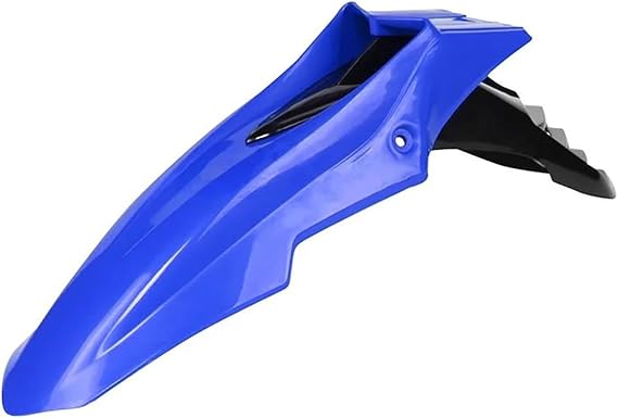 Motorbike Fenders Motocross Universal Front Mudguard Motorcycle Splash Shield Cover Motorcycle Mudguard Cover(Black Blue)