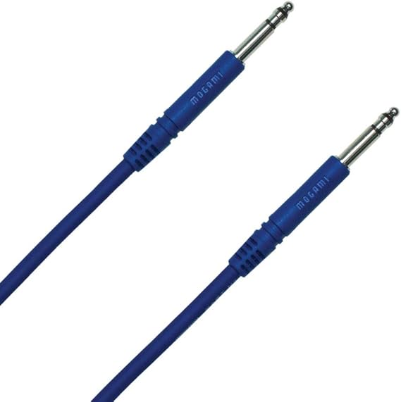 Mogami PJM 2406 Bantam TT Patch Cable - 24 inch Blue