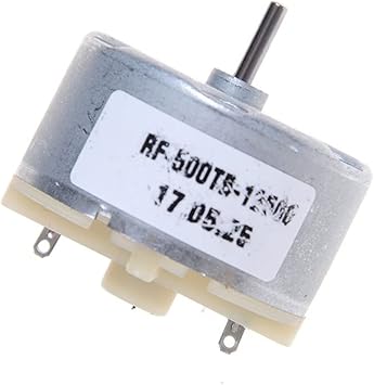 GTPBAO Power Science RF-500TB-12560 DC Motor, 12V 5500RPM RF-500TB Motor, Micro DC Motor, 1pcs Engine Projects