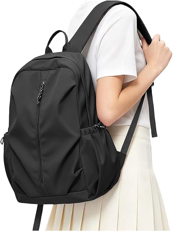 HYC00 School Backpack Womens, Causal Travel School Bags 14 Inch Laptop Backpack for Teenage Girls Lightweight Rucksack Water Resistant Bookbag College Boys Men Work Daypack