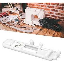 OneStep Buttonhole Presser Foot Automatic Button Hole Tool Accessories for Singer Electronic Sewing Machine (White)