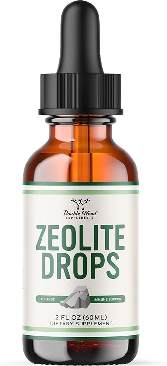 Liquid Zeolite Detox 200mg with B12 & D3, Detox & Energy, 60 Servings | Supports Natural Detox, Steady Energy & Digestive Clarity, Third-Party Tested