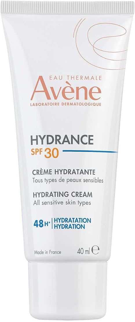 AVENE Hydrance - SPF 30 Hydrating Cream - Dehydrated Sensitive Skin - 40 ml