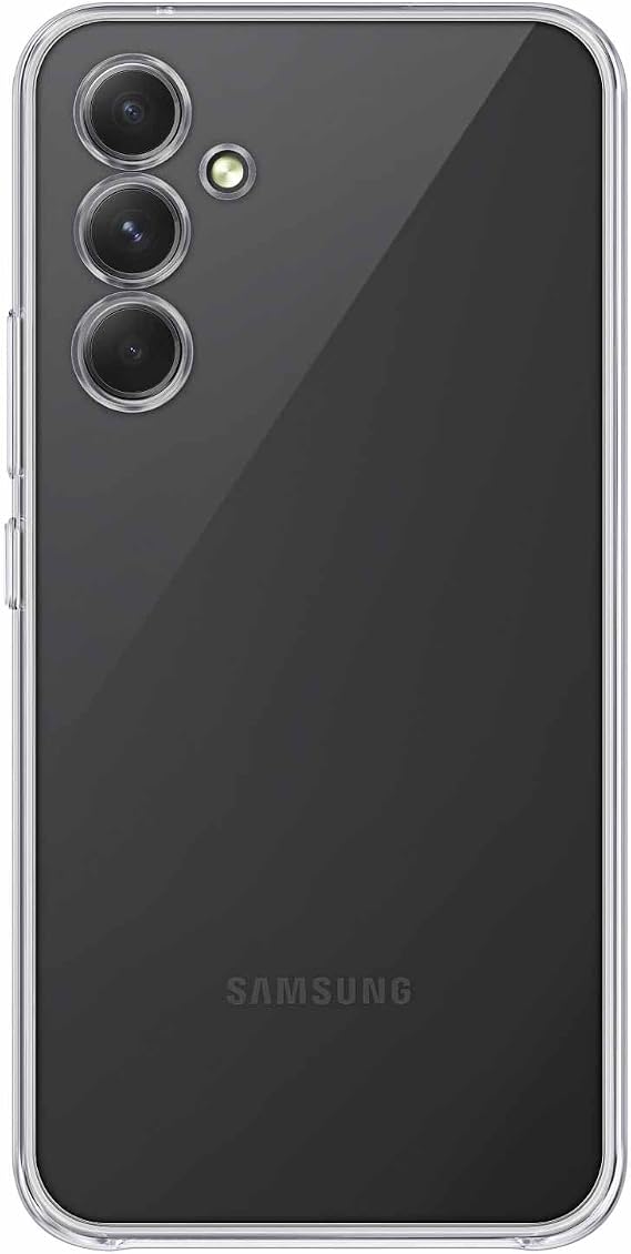 SAMSUNG Galaxy A54 5G Clear Phone Case, Protective Cover w/Thin Design, Protects from Drops and Scratches, US Version, EF-QA546CTEGUS, Transparent
