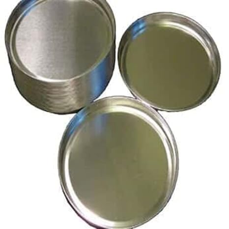 Sartorius Disposable Aluminum Sample Pans, 90 mm, 80 PCs