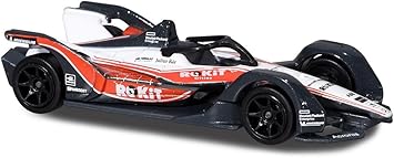Majorette Formula E Gen 2 Rokit, White with Orange 2120840251JA - 1/64 Scale Diecast Model Car