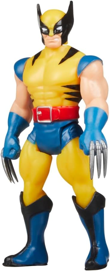 Marvel Legends Series Retro 375 Collection Wolverine 9.5 cm Action Figures