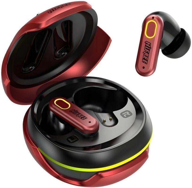 HiFree Buds 1 ANC Bluetooth Kulaklık RGB, Kırmızı