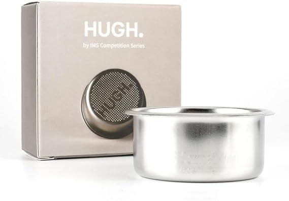 IMS B60 H30 51mm Precision Filter Basket Authentic Italian IMS Competition 593 Holes 14-22g Deep Fits Leverpresso H30, Dedica EC685, ROK, Casabrews | 304 Stainless Steel