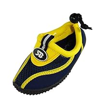 starbay - Little Boys Athletic Water Shoe, Yellow, Navy 37845-5MUSToddler