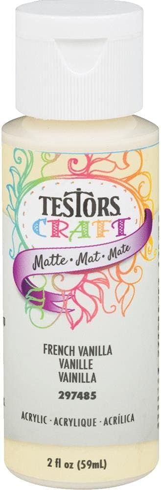 TESTOR CORPORATION 297485 2OZ French Vanilla Acrylic Paint