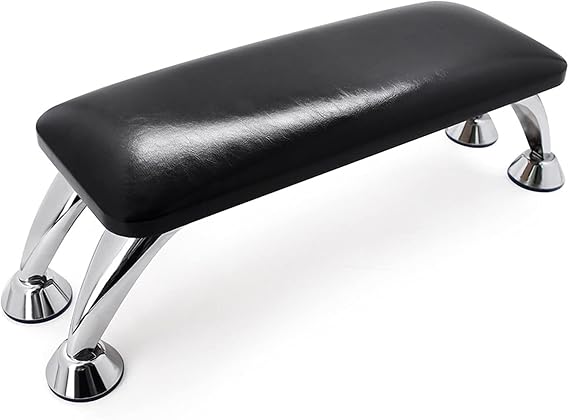 Black Manicure Pillow Nail Cushion Nail Arm Rest, Nail Hand Pillow Pad Manicure Foot Cushion Beginner Manicure Hand Cushion Nail Stand Technician Table Leather non-slip Desk for Nail Art