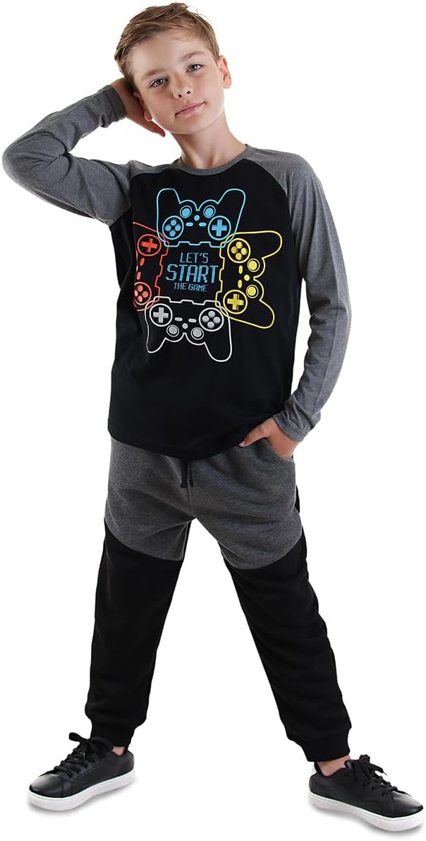 Let's Play Erkek Çocuk T-shirt Pantolon Takım
