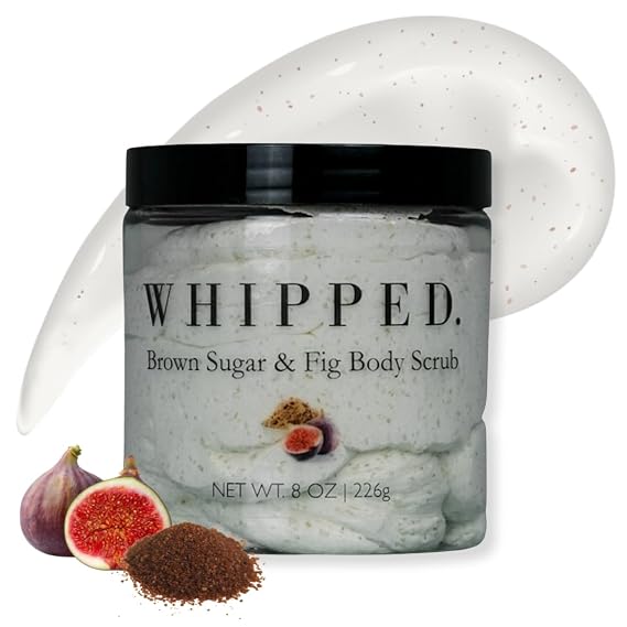 WHIPPED Brown Sugar & Fig Body Scrub 8 oz