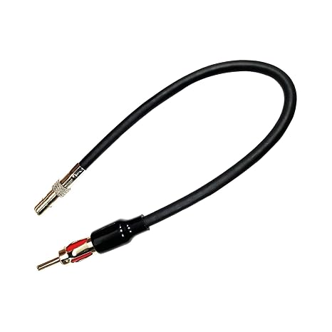 Antenna Adapter for 2003-2014 Chevrolet GMC Cadillac Pontiac Radio Stereo Male Plug Cable Connector Aftermarket Replacement