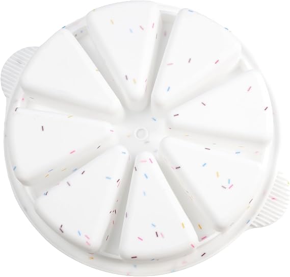 8 Cavity Scone Pan Cake Slice Mold Cornbread Triangle Cake Mold Suitable for Brownies, Muffins, Cheesecake