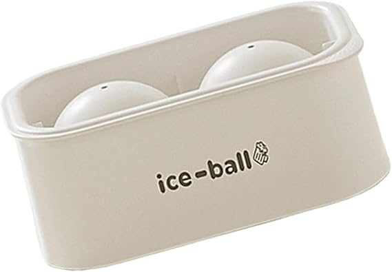 Ice Sphere Maker with Smooth Design Creates Elegant Round Cubes for Fine Spirits Compact Storage Friendl Space Saving Ice Sphere