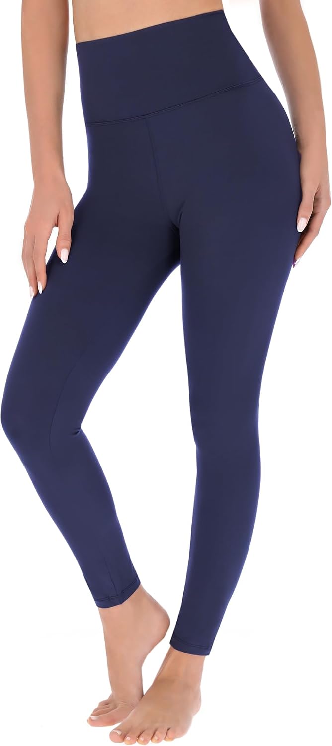 FUTURO FASHION High Waisted Leggings Buttery Soft Casual Leggings for Women Comfy Everyday Stretchy Non See Through Leggings for Women UK, S-XXL