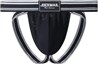 JOCKMAIL Jockstrap Athletic Supporters for Men Jock Strap Male Underwear for Gym Sport