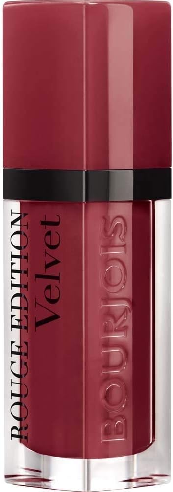 Bourjois Rouge Edition Velvet Liquid Lipstick 24 Dark Cherie Reds, 7.7ml