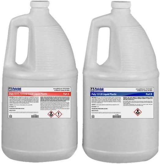 Polytek Poly 1512X Liquid Plastic (16lb Kit)