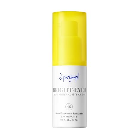 Supergoop! Women's Bright-Eyed 100% Mineral Eye Cream SPF 40