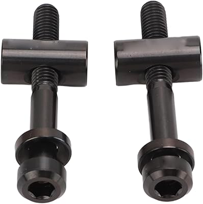 VBESTLIFE Bike Seatpost Screw,2PCS M5 X 40mm Bike Seatpost Screw Seat Post Fixing Screw Bike DIY Replacement Parts