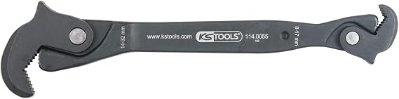KS Tools 114.0055 Single-Handed Multifunctional Key 8-17/14-32 mm