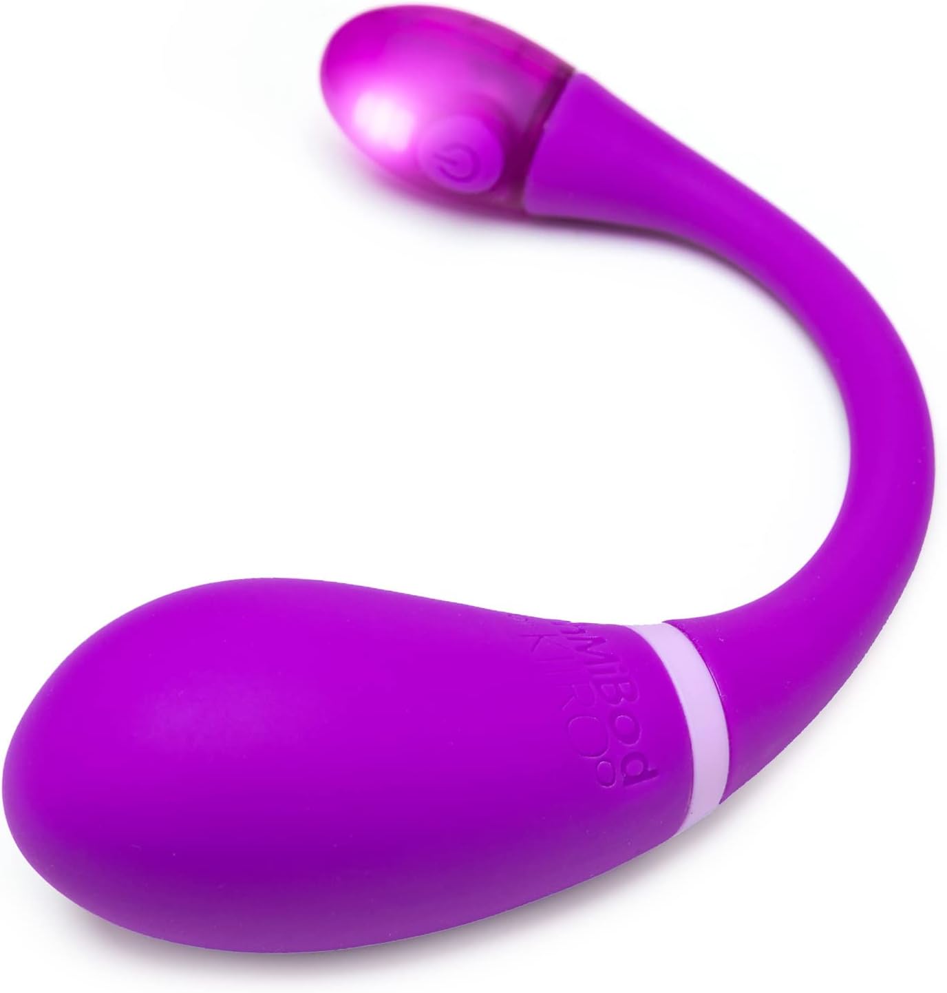 OhMiBod Esca 2 Interactive Wearable G-spot Vibrator - Personal Massager for Women - App-Controlled Couples Massager to Connect Anywhere in The World - Body-Friendly, Rechargeable, LED Light - Violet
