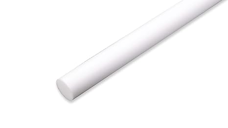 Sur-Seal PTFE-0.50x12-RD PTFE Teflon Rod, 1/2" Diameter x 12"