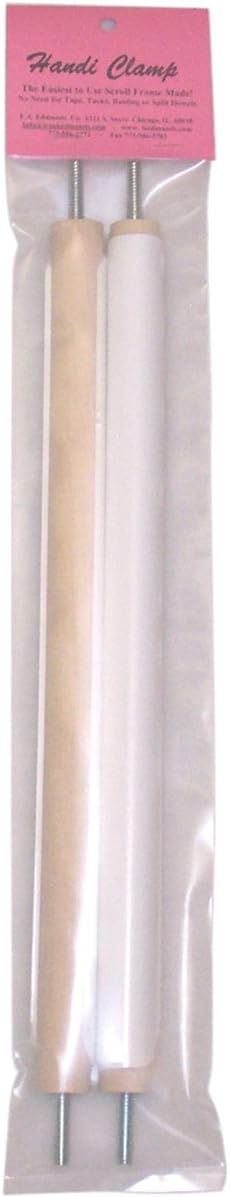 Edmunds 75212Frank A. Handi Clamp Scroll Rods W/Clamps 18"