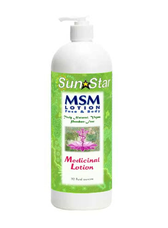 MSM Face & Body Lotion with Tea Tree Oil Medicinal Lotion
