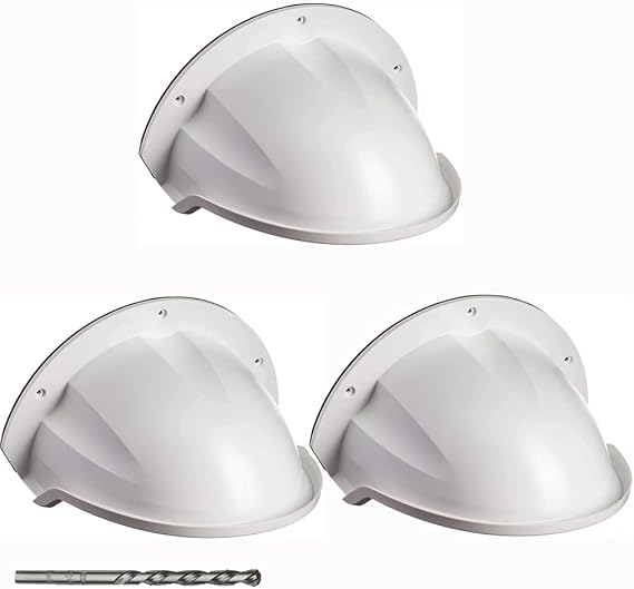 Universal Sun Rain Shade Camera Cover Shield, 3 Pack