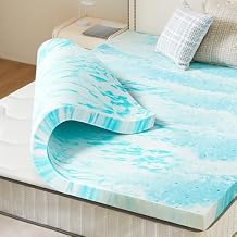 edx Blue Memory Foam, Comfort Mattress, Camper Or Sleeper Sofa, Enjoy Soft Mattress, Upgrade for Carlifornia King Size Bed, 3 Inch
