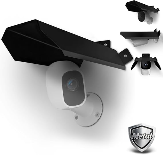 OOSSXX Universal Security Camera Sun Rain Cover Shield Protective Roof