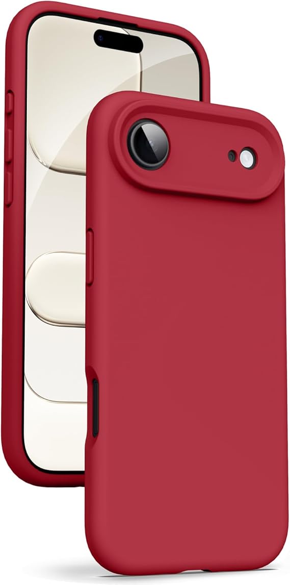 Supdeal Liquid Silicone Case for iPhone Air - [Camera All-Round Protection] [Soft Microfiber Lining Anti-Scratch] 4 Layer Full Covered Shockproof Gel