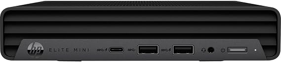 HP Elite Mini 800 G9 Desktop Computer - Intel Core i5 12th Gen i5-12500T Hexa-core (6 Core) 2 GHz - 8 GB RAM DDR5 SDRAM - 256 GB M.2 PCI Express NVMe SSD - Mini PC