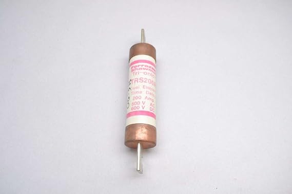 Ferraz Shawmut TRS200R Fuse, 200Amp, 600V