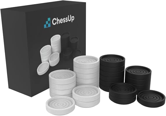Checkers for ChessUp 2 the Electronic Smart Chess Board by Bryght Labs