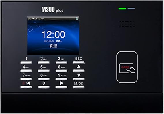 Clocking in Machine, Time Clock Punch in Clock for Employees M300 Plus Induction Attendance Machine Time Clocks for Employees Small Business