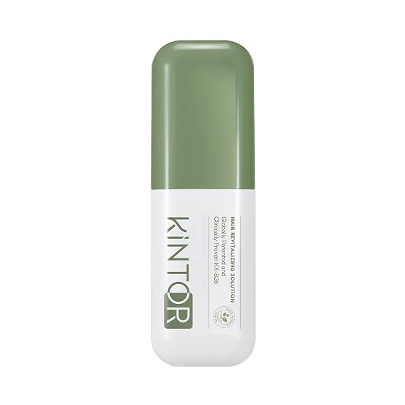 Kintor 0.5% KX-826 Hair Density Serums, DHT Blocker, Hair Repair, Thicker, Strengthening, Fuller-looking Healthier Hair, Reducing Hair Loss, for Men and Women, for All the Day, 60ml