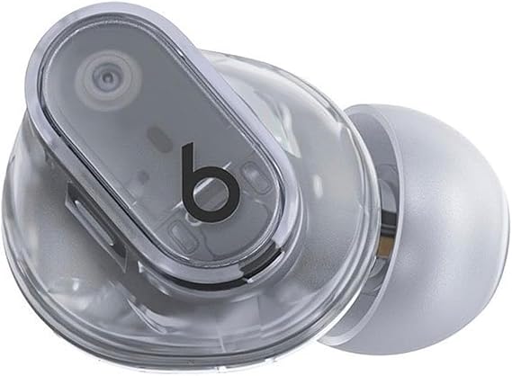 Single Right Ear Bud Replacement for Beats Studio Bud+ (NOT for Studio Bud)(Transparent)