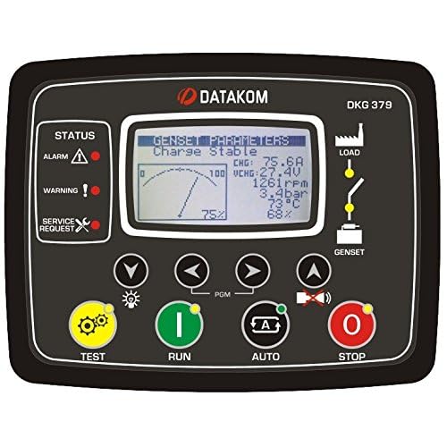 DKG-379-POWER-MPU Advanced DC Generator Controller, 7A Actuator Output