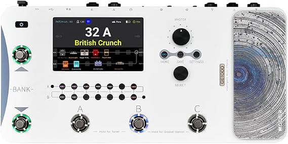 MOOER GE1000 Smart Guitar Multieffects Pedal Processor AI Presets/EQ