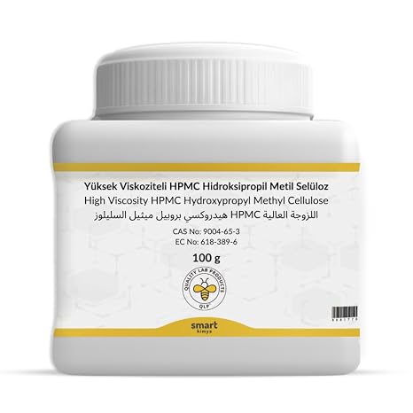 High Viscosity HPMC Hydroxypropyl Methyl Cellulose 100 g