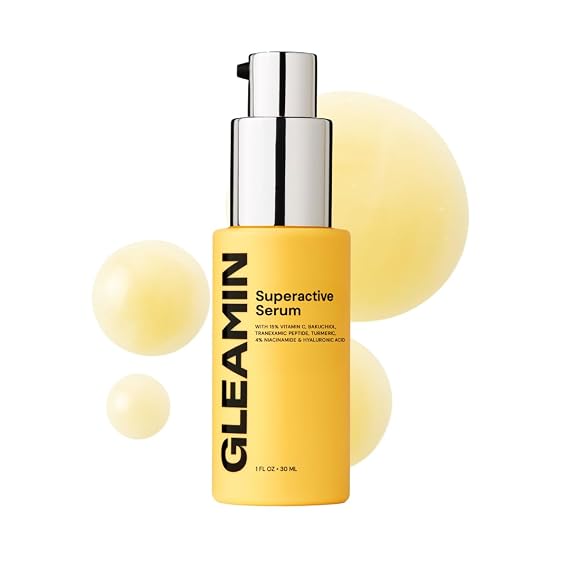 Gleamin Superactive Vitamin C Serum for Face, 1 fl oz, 15% Vitamin C