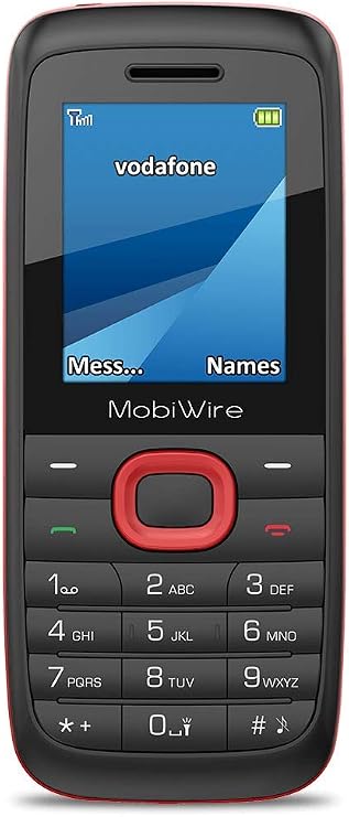 Vodafone Original Mobiwire Ayasha Pay As You Go Smartphone Locked to Vodafone Network - Black