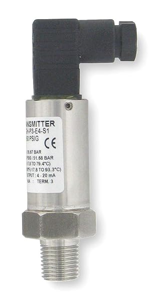 Dwyer Ind'l Pr Transmitter, 628-11-GH-P1-E4-S1, 0-150 psig, DIN Plug, 4-20 mA, 2 Wire